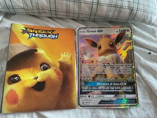 Album e Carta Pokemon Eevee GX