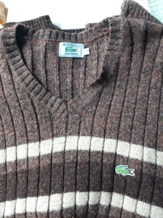 Jersey Lacoste Vintage Made in France Talla G
