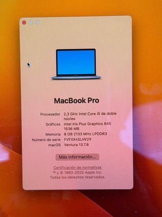 MacBook Pro 2018 Gris Espacial