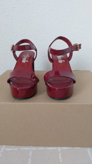 Sandalias Burdeos Shein Talla 35