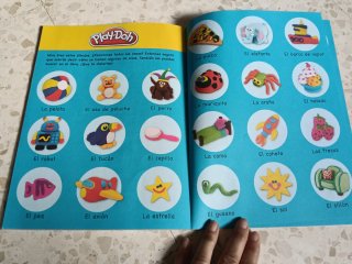 Libro play doh diccionario visual