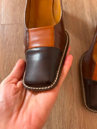 Zapatos de vestir marrones y negros T38