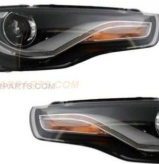 Faros delanteros para Audi A1 8X look Xenon