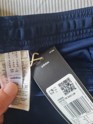 Pantalón corto Adidas azul