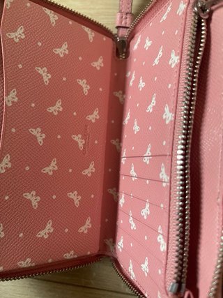 Pack monedero y cartera Coach rosa
