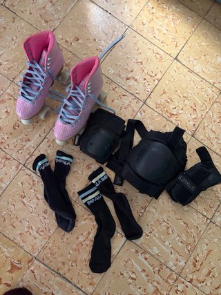 Patines Impala talla 42 y protecciones XL