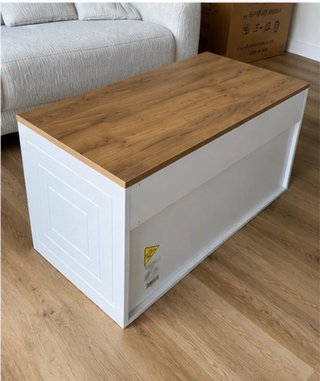 Mesa centro elevable a estrenar. Entrego montada