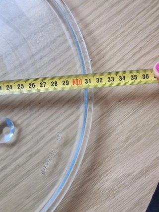 Plato giratorio para microondas 31,5 cms