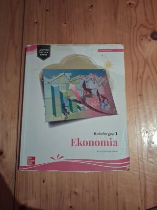 Ekonomia 1. Batxilergoa - Euskadi