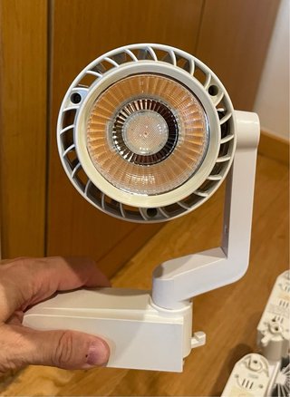 26 Focos Carril Monofásico LED
