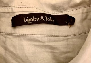 Vestido Bimba y Lola Algodón Beige Talla L