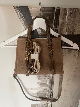 Bolsos pequeños Zara (beige y marrón)