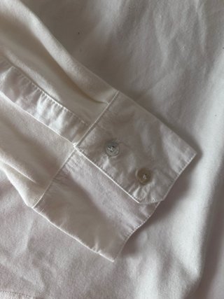 Camisa Massimo Dutti Talla M Blanca