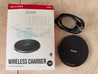 Cargador Inalámbrico Hama 10W Qi