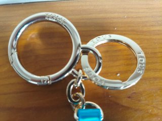 Llavero Tous Oso Azul Iridescente Charms Tous