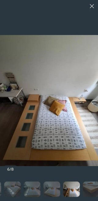 Cama Tatami 135cm con Luz Integrada