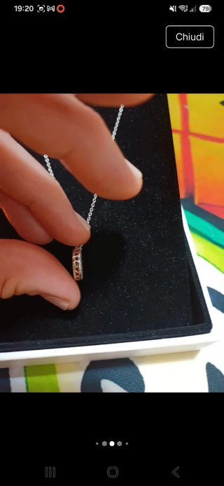 Collana Pandora cerchio piccolo