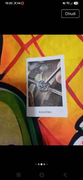 Collana Pandora cerchio piccolo