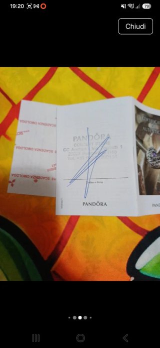 Collana Pandora cerchio piccolo