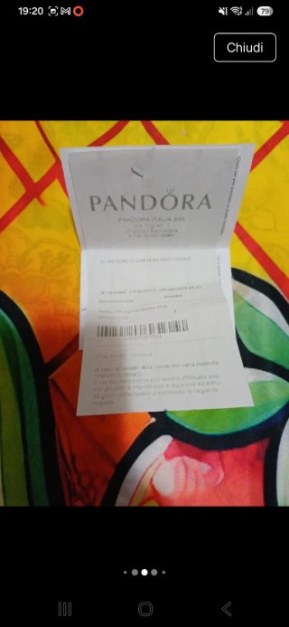 Collana Pandora cerchio piccolo