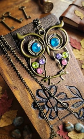 Colgante Búho estilo Vintage