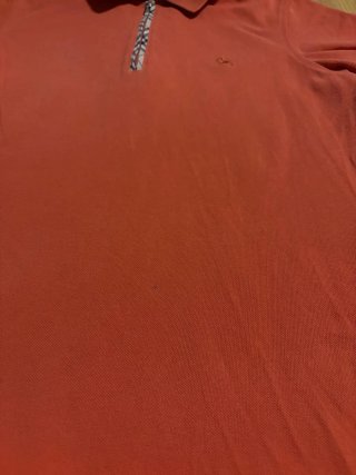 Vestido Polo Burberry Naranja