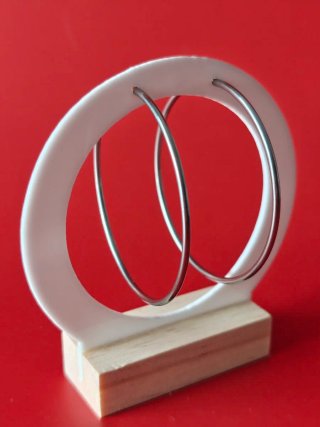 Pendientes Aro Plateados