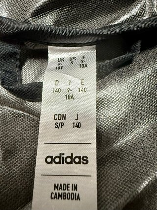 Chubasquero Adidas Barbera C.F. Negro