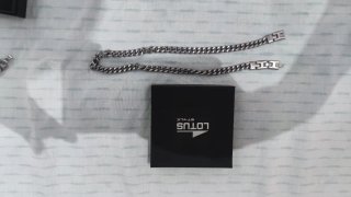 Collar y Pulsera Lotus Plata