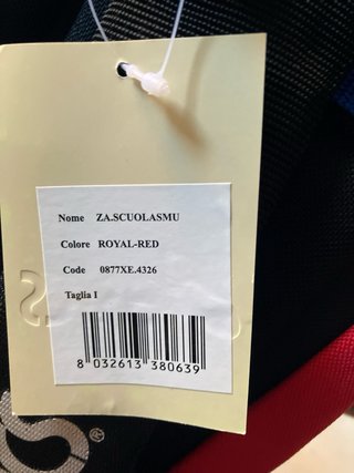 Zaino scuola  Asics nuovo
