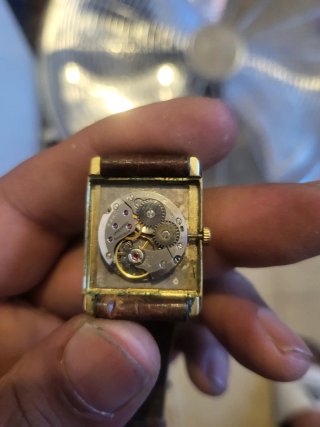 Reloj Cartier Dorado y Marrón