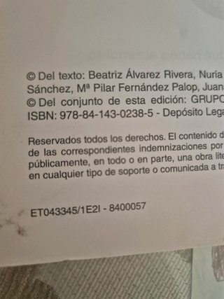 Libros de texto de 5 de primaria