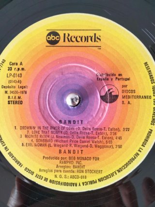 Vinilo Bandit