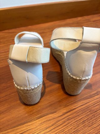 Sandalias Vidorreta Piel Blancas