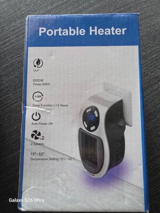 Calentador Portátil 500W