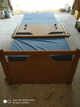 Cama Ortopédica articulada completa.