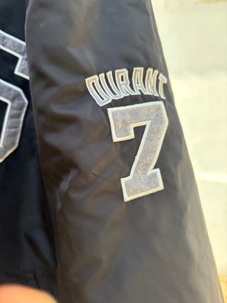 Anorak NBA Hombre Negro y Gris