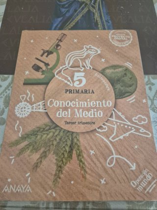 Libros de texto de 5° de primaria