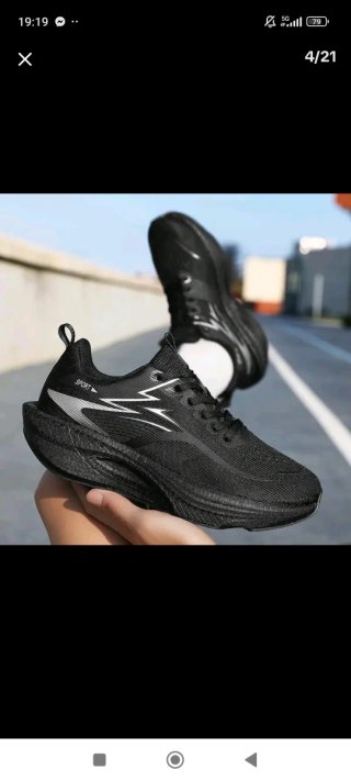 Zapatillas Bambos Talla 45 Negras