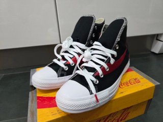 Converse Chuck Taylor Coca-Cola Negras 42.5 / 43