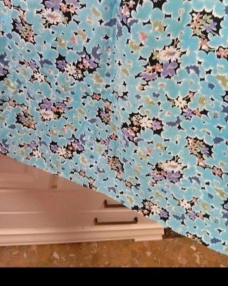 Vestido estampado azul