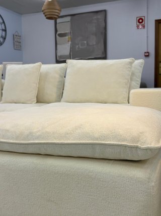 Sofá Modular Beige Grande Nuevo Económico