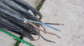 36 Metros cable eléctrico 4x10 mm