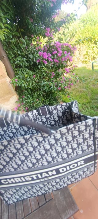 Borsa Christian Dior Nero e Bianco