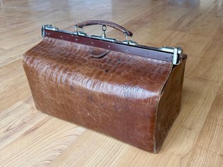 Valigetta Doctor Vintage Pelle Autentica