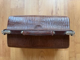Valigetta Doctor Vintage Pelle Autentica