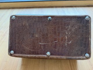 Valigetta Doctor Vintage Pelle Autentica