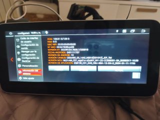 Pantalla Mercedes NTG 5.0 Leer descripción.