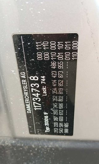 Asiento mercedes clase c (w203) berlina 270 377116