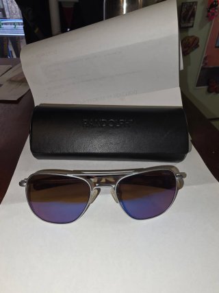 Randolph Aviator Mate Crome 140mm